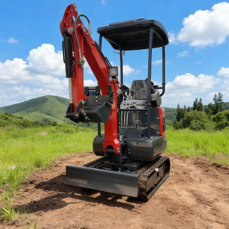 SLM12Q 1.25ton Excavator With Cabin Mini Digger suppliers